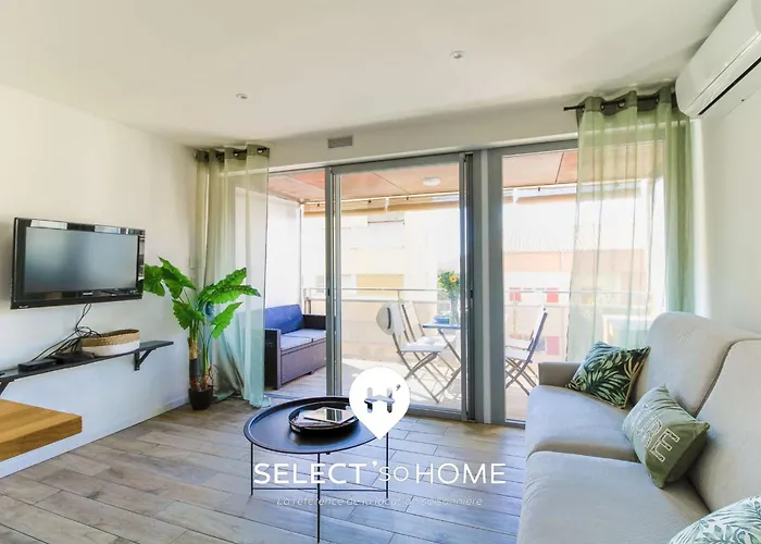 Select'sohome - Pour 4 Personnes Au Lavandou - Proche Plage, Commerces, Restaurants- Gaia Lägenhet